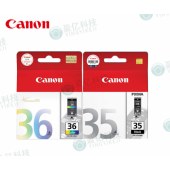 佳能（Canon）PGI-35+CLI-36 原装墨盒（黑+彩） 适用PIXMA iP100 iP110 黑彩组合装