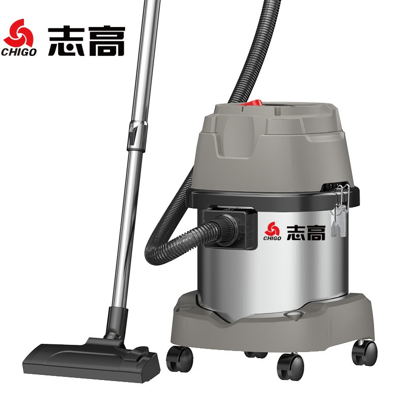 志高（CHIGO） ZG-X801-25L  1800W大功率干湿吹三用家用商用小型工业用桶式吸尘器办公室地毯装修